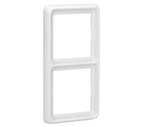 JUNG CD582WW Macro, Duroplástico, Resistente al Rayado, Brillante Blanco Alpino, Doble, 81 X 152mm