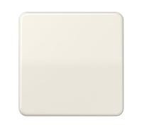 JUNG CD590 Tecla Simple, Duroplástico (Resistente Al Rayado) Brillante, Blanco Marfil