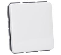 JUNG CD594-0WW Placa Central con Salida de Cable, Termoplástico (A Prueba de Golpes) Extrabrillante, Blanco Alpino