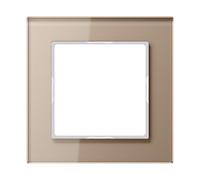Jung Cristal Tapa Marco Sencillo Champagne - AC581GLCH