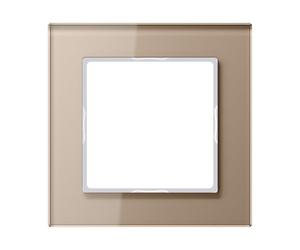 Jung Cristal Tapa Marco Sencillo Champagne - AC581GLCH