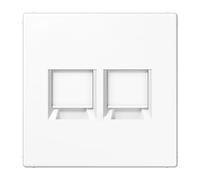 JUNG Cubierta de 2 vías para MJ WE AMP, Radiall LS 1969-2 WE WW 4011377177970