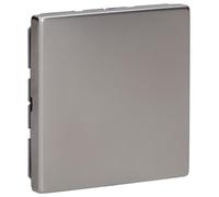 Placa ciega a presion serie LS990 JUNG ES2994B Acero