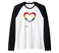 Jung Gay Sellen Abschied Orgullo Igualdad Camiseta Manga Raglan