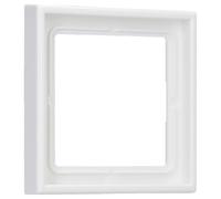Jung LS 981WW - Marco 1 elemento, blanco alpino