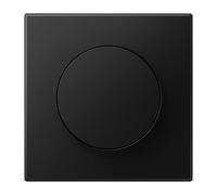 Jung LS Rango Regulador Rotativo Tapa Grafito Negro Mate - LS1740SWM