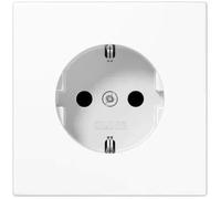 JUNG LS1521KIWW Enchufe Schuko, 16 A / 250 V, Blanco Alpino