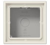 JUNG LS581AW Caja de Superficie, Simple, 81 x 81 x 47mm, Blanco Marfil, Duroplástico, Brillante