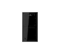 JUNG LS582ASW Caja de Superficie, Doble, 152 x 81 x 47mm, Negro, Duroplástico, Brillante