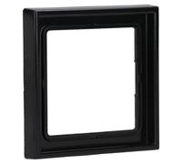 JUNG LS981SW Marco, Duroplástico, Resistente al Rayado, Brillante Negro, Simple, 81 X 81 mm