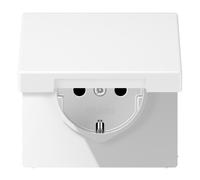 Jung LS990 Enchufe De Pared Protegido De 16A Con Tapa De Seguridad (Enchufe Europeo) - LS1520NBFKIKLWWM