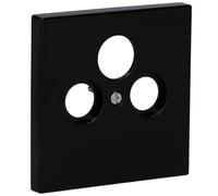 Jung ls990 - Placa para enchufe parabolica negro