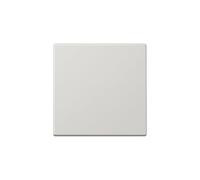 JUNG LS990LG Tecla Simple, Duroplástico (Resistente Al Rayado) Brillante, Gris Claro