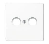 Placa TV Jung LS990TVWW Blanco Alpino serie LS990