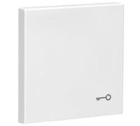 JUNG LS990TWW Tecla Simple con Símbolo Puerta, Duroplástico (Resistente Al Rayado) Brillante, Blanco Alpino