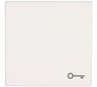 JUNG LS990TWW Tecla Simple con Símbolo Puerta, Duroplástico (Resistente Al Rayado) Brillante, Blanco Alpino