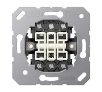 Jung - Mecanismo conmutador triple fijación tornillo