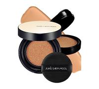 JUNG SAEM MOOL Essential Skin Nuder - Cojín de larga duración de 0.98 onzas líquidas, recambio incluido, base de cojín duradera de 24 horas con alta cobertura, acabado natural semimate, maquillaje