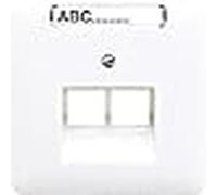Jung st550 - placa central inscripción telefono uae 2x8 polos blanco