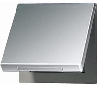 Jung Tapa Plegable GCR2990KL para Enchufes y Aparatos con Tapa 50x50mm, Metal