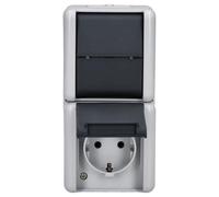 Jung wg800 - Base enchufe schuko conmutador 10-16a/250v wg800