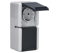 Jung wg800 - Base enchufe schuko vertical 2 entrada wg800