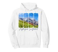 Jungfraujoch Suiza Pincelada Viajar Jungfraujoch Sudadera con Capucha