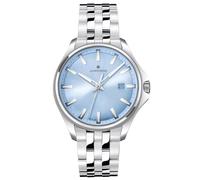 JUNGHANS Reloj de Cuarzo para Mujer Meister S Azul Claro 35 mm 47/4531.44