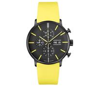 JUNGHANS Reloj de Hombre Form A Chronoscope Amarillo/Negro 27/4473.00
