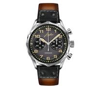 JUNGHANS Reloj de piloto para Hombre Meister Pilot Chronoscope marrón/Antracita 27/3493.00