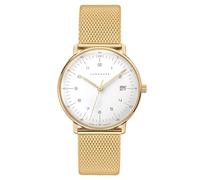JUNGHANS Reloj de señora MAX Bill con Cristal de Zafiro Color Dorado 47/7452.46