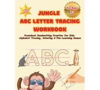 Jungle ABC Letter Tracing Workbook: Preschool Handwriting Practice for kids I Alphabets tracing I Coloring I Fun Learning Games