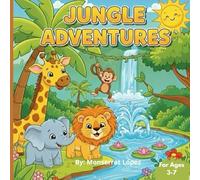Jungle Adventures, a Coloring Book for Kids