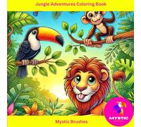 Jungle Adventures Coloring Book: Jungle Adventures Coloring Book