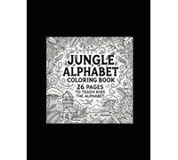 Jungle Alphabet Coloring Book