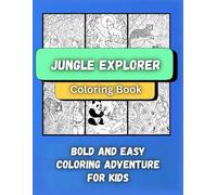 Jungle Animal Coloring Book: Coloring Adventure for Kids