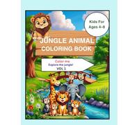Jungle Animal colouring book