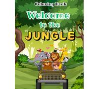 Jungle Animals Coloring Book for Kids: 40 Wild Creatures with Fun Facts to Learn and Color: Fun and Educational Coloring Book for Kids Ages 4-10 with ... (Tiny Tails & Feathers Coloring Collection)