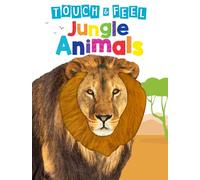 Jungle Animals - Libro de tablero para niños con tacto y tacto - Libro de tablero sensorial