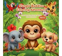 Jungle Buddies Coloring Adventure: Cute Baby Animals & Fun Nature Scenes to Color