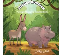 Jungle Buddies: Funny & Engaging Coloring Book