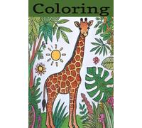 Jungle Coloring Book: Coloring Book for Kids, Jungle, Wild, Animals | 6x9 inches, 25 pages | Gift for Birthdays, Christmas, Thanksgiving and more