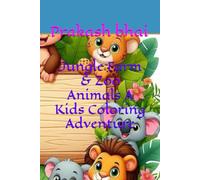 Jungle Farm & Zoo Animals A Kids Coloring Adventure