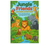 Jungle Friends: A Fun Coloring Book for Kids