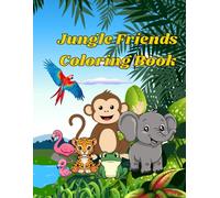Jungle Friends Coloring Book
