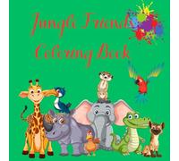 Jungle Friends Coloring Book: Your coloring book