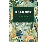 Jungle Green Design - undated planner. 120 pages. All you need in a planner. Well-designed layout with goal setting, expenses tracking, meal planning, ... birthday reminder to manage your lifestyle.