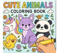 Jungle Joy! Animal Coloring Book for Kids: Fun, Educational, and Full of Smiles - Perfect for Early Learners Ages 3-8