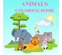 Jungle Joy: Cute Animal Coloring Fun: 27 Adorable Forest & Wild Animal Pages to Color - Perfect for Kids Ages 3-7