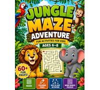 Jungle Maze Adventure: Adventure Mazes for Preschool and Kindergarten Kids || Fun Maze Activities for Kids Ages 3-6